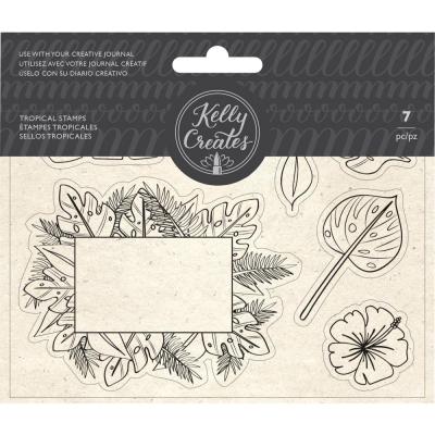 Kelly Creates - Clear Stamps - Tropical